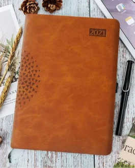 A5 PU leather cover 160 sheets Diary Agenda Planner Notebook